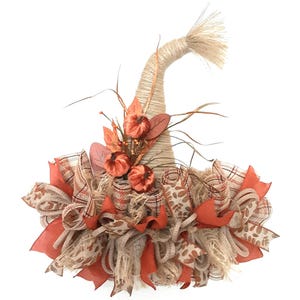 Scarecrow Hat Front Door Hanger, Fall Wreath, Fall Rustic Scarecrow Hat, Fall Scarecrow Decor, Fall Wall Decor, Fall Front Door Hanger,