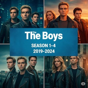 The Boys S1-4 Collection 2019-2024, High Quality