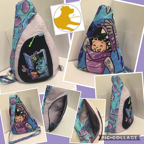 Monsters Inc Summit Backpack /crossbody/sully/boo/backpack 