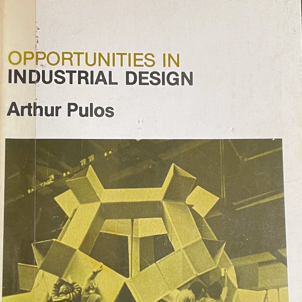 Opportunities in Industrial Design vintage design info book