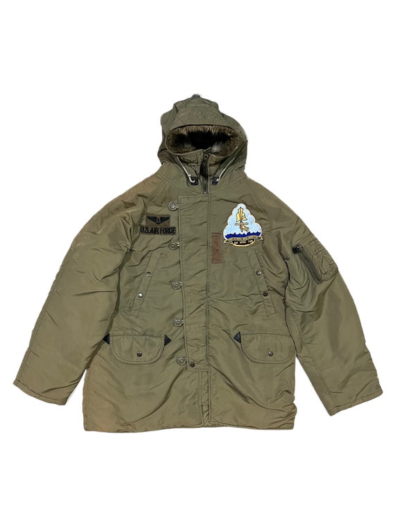 Very Rare Vintage Jacket Houston Parka Coat N3B US Air Force - Etsy