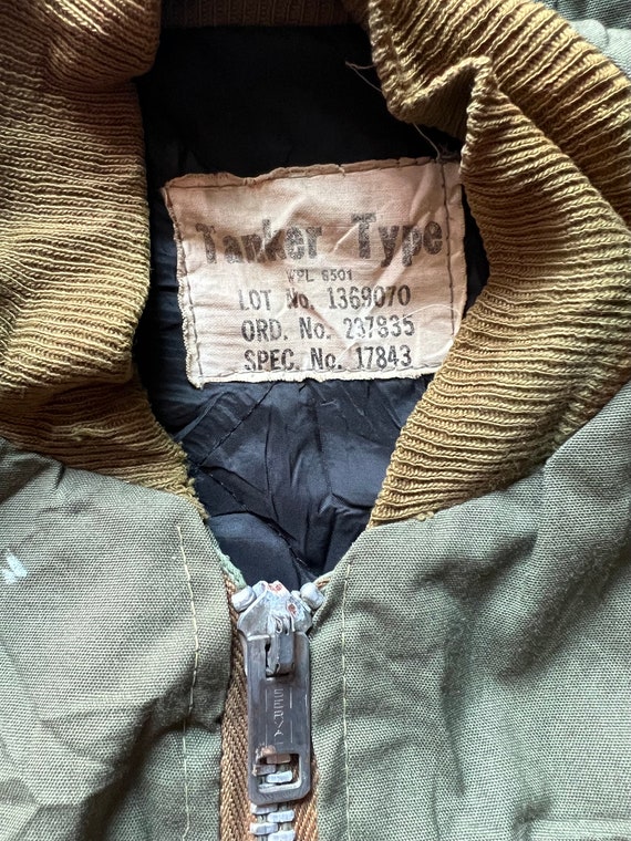 Very rare vintage jacket tanker us army korean war ge… - Gem