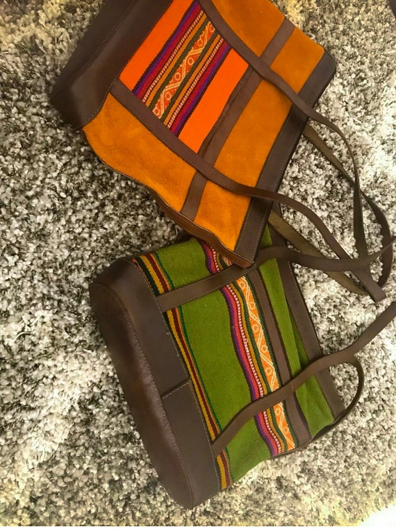 Indica Plateau Avocado Cotton Canvas Tote Bag