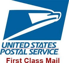 USPS First Class Mail Insured for a ring up to 300 dollars