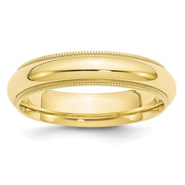 Mens 10k Gold Wedding Ring Etsy