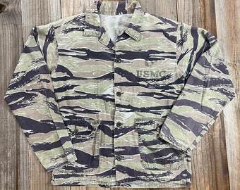 Vintage Costume Tiger Stripe USMC Shirt
