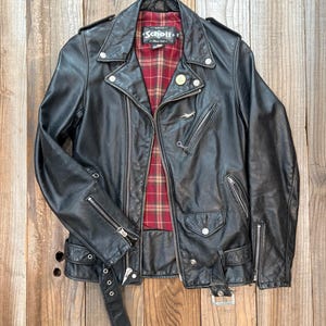 90s Schott Jacket - Etsy 90s Schott Jacket - Etsy