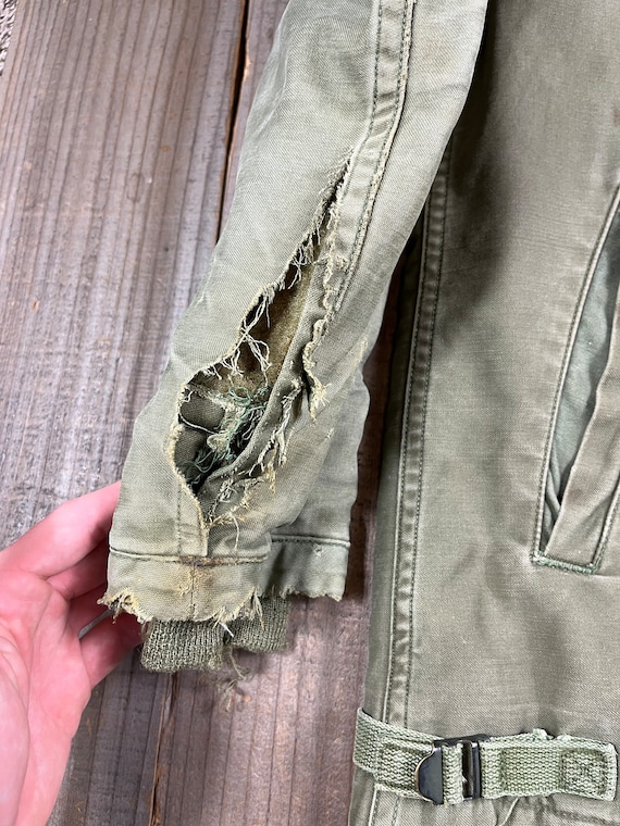 1960's US Military A-2 Deck Jacket Olive Green First Pattern