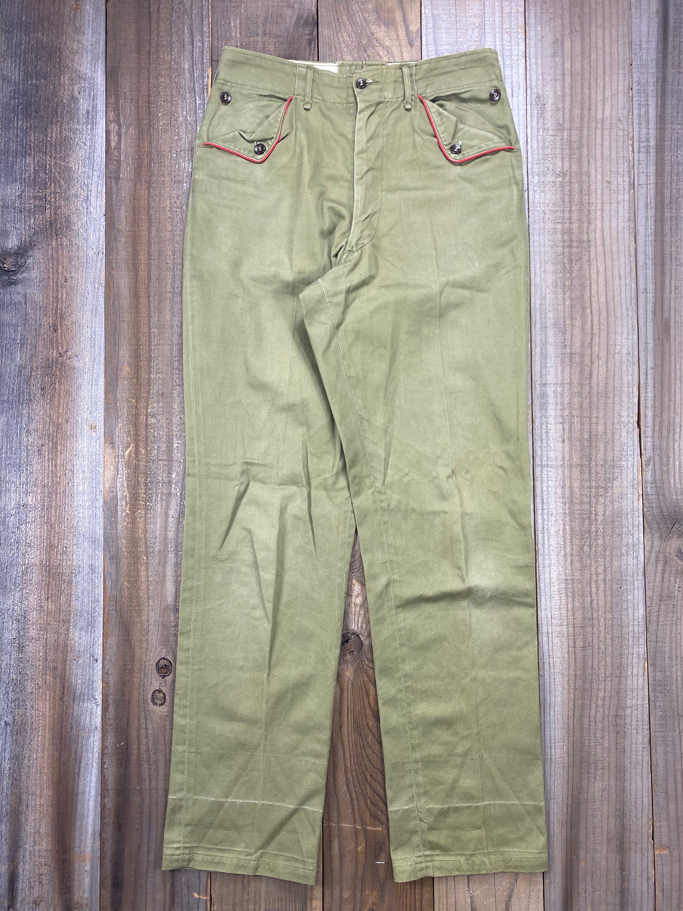 Vintage 1960's Boy Scouts Uniform Trousers Pants Olive | Etsy