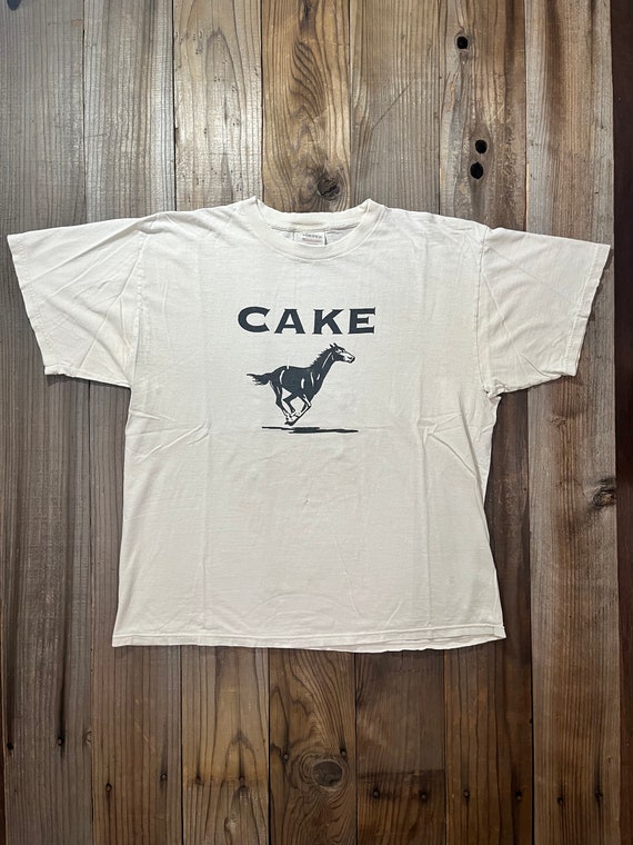 1990's Cake Band Horse Shirt Distressed XL