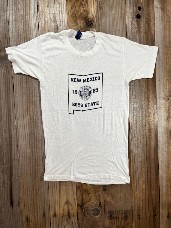 1970's New Mexico Boys State Union Shirt L