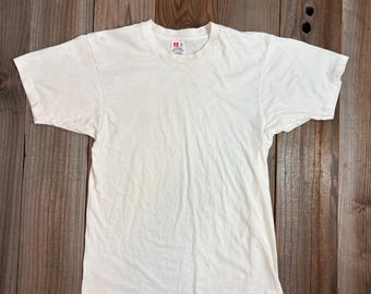 90s Hanes USA製 BAKU 1992 Tシャツ 白 L レア　希少 Vintage 90s HANES Unworn Deadstock Blank White Single Stitch Tee