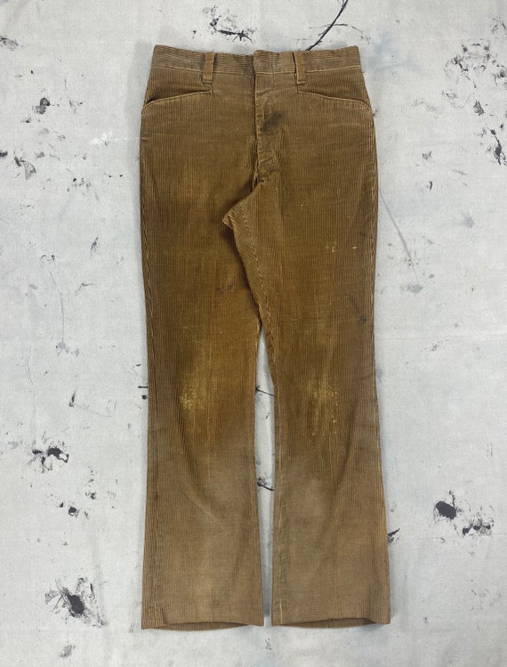 Vintage 1960's Faded Teddy Brown Levi's Sta-Prest