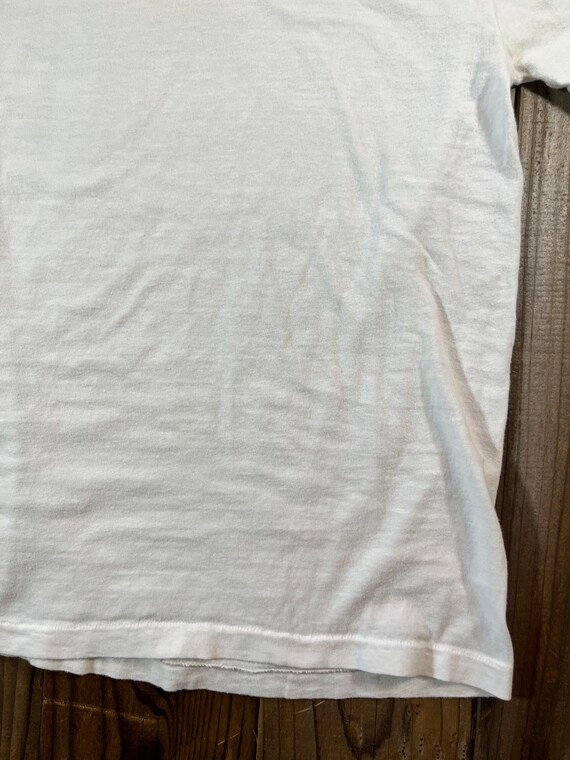 1990's Royal Comfort Blank White Shirt S - image 2