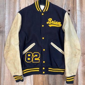 Brian Leather Jacket - Etsy