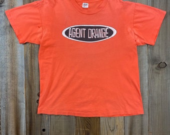 Orange Band Shirt Etsy