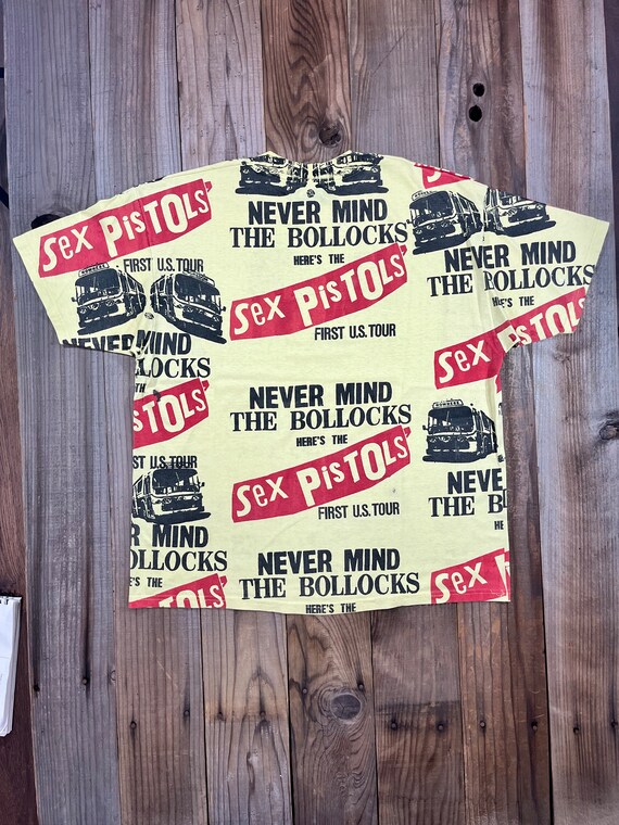 90's Sex Pistols All Over Print Nevermind the Bol… - image 6