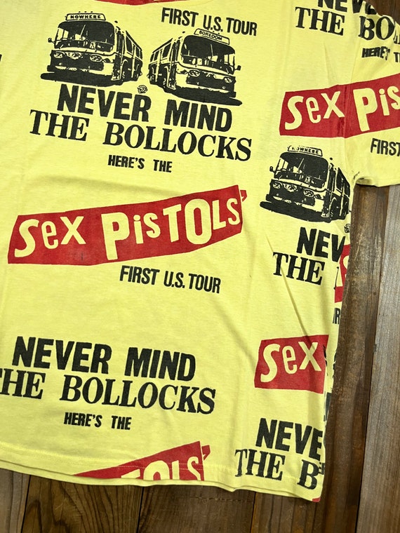 90's Sex Pistols All Over Print Nevermind the Bol… - image 2