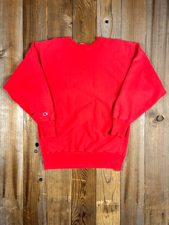 1990's Champion Reverse Weave Crewneck Sweatshirt… - image 8