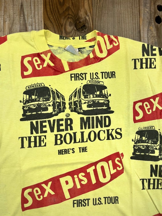 90's Sex Pistols All Over Print Nevermind the Bol… - image 3