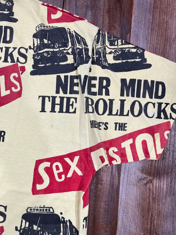 90's Sex Pistols All Over Print Nevermind the Bol… - image 9