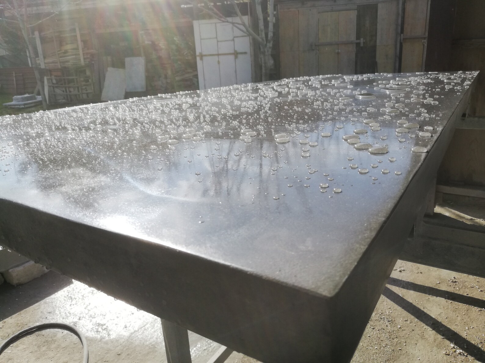 Concrete table top Etsy