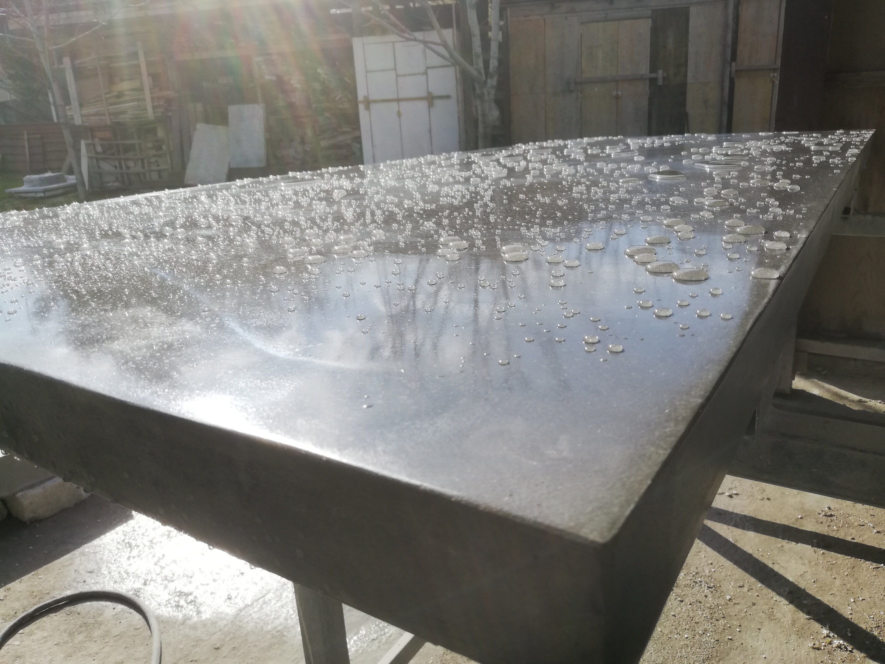 Concrete table top Etsy