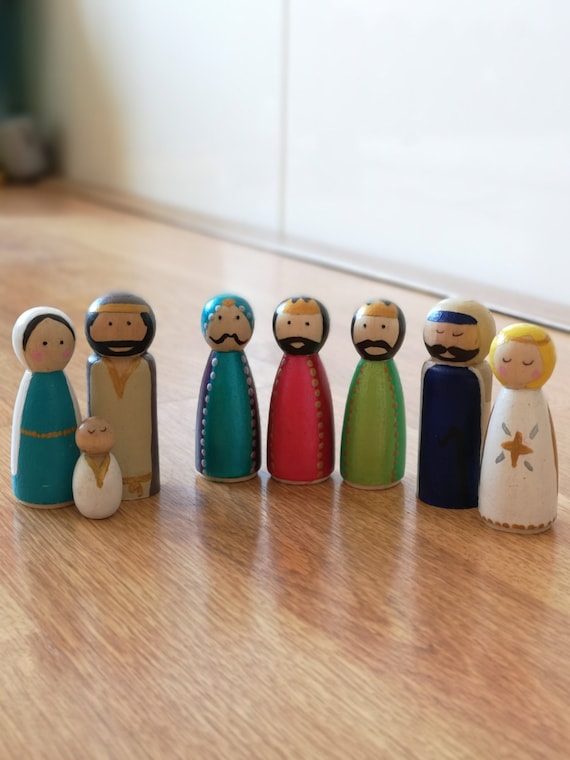 etsy peg dolls