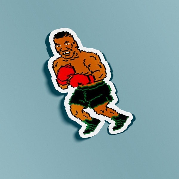Mike Tyson Punchout Sticker - BOGO - Buy One Get One Free of the SAME sticker