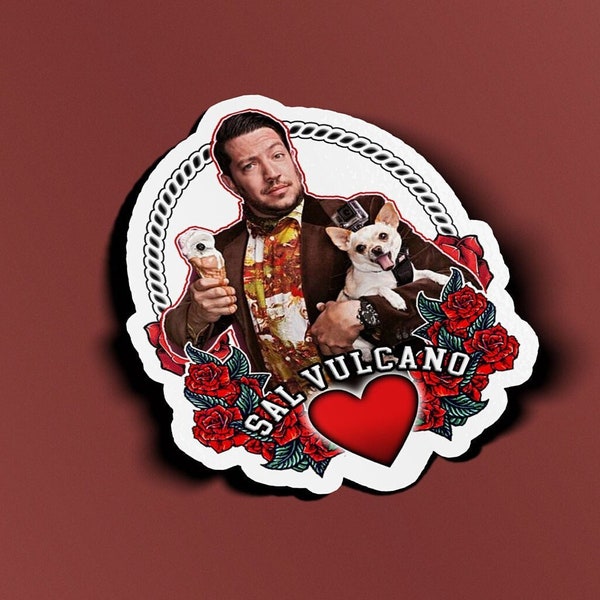 Sal Vulcano Sticker - BOGO - Buy One Get One Free of the SAME sticker