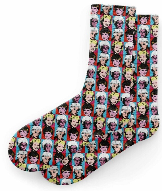 golden socks for baby girl
