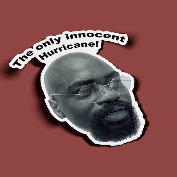 The Only Innocent Hurricane Sticker - BOGO - Buy One Get One Free of the SAME sticker