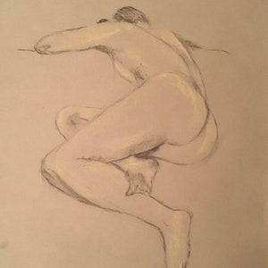 Female Study laying