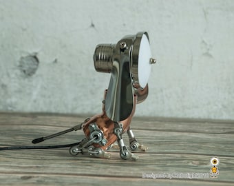 子犬ロボットテーブルランプ