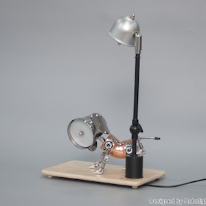 Dog peeing on lamppost lamp Pipe lamp Mother&#39;s Day gifts