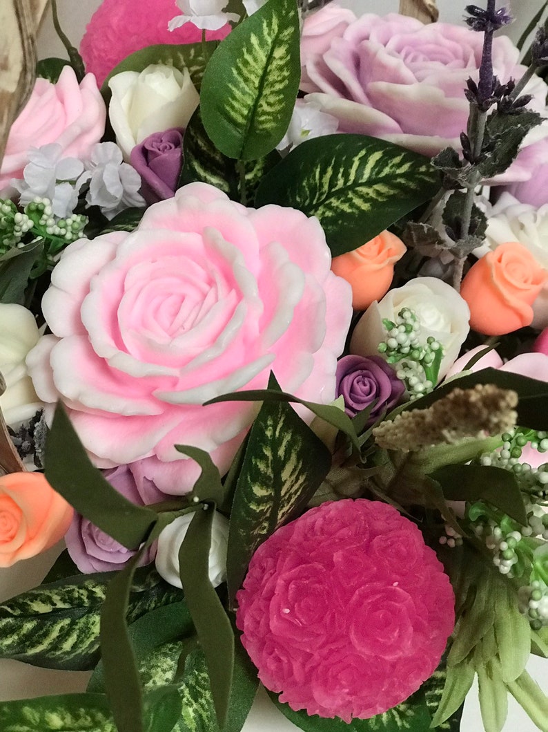 Big Royal Rose Flower Silicone Mold Soap Mold Flower Mold Etsy