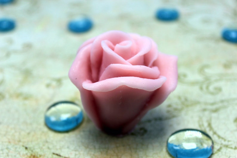 Rose Bud Big Flower Silicone Mold Soap Molds 3D Rose Bud Mold Etsy