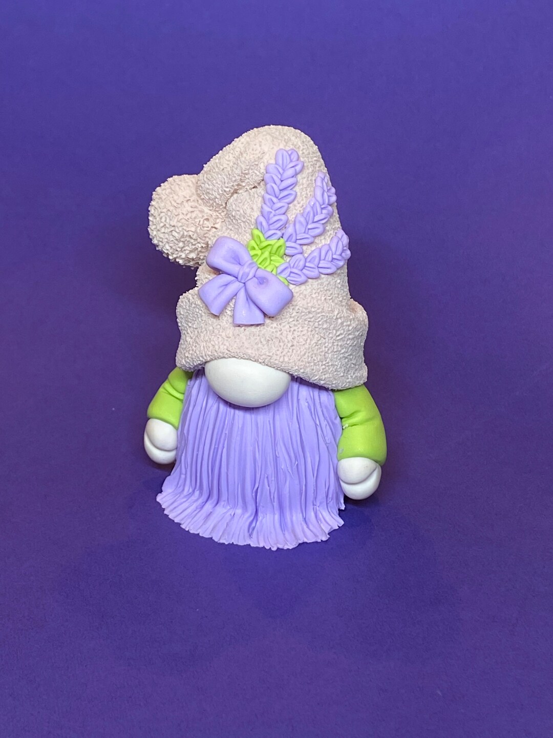 Lavender Gnome Silicone Mold Lavender Gnome Soap Mold Gnome Candle Mold