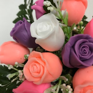 Real Rose Mold Silicone Rose Flower Mold for Bouquet 