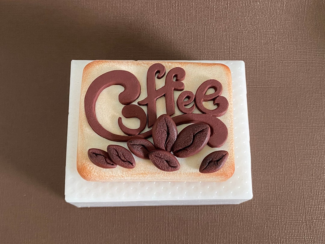Coffee Silicone Mold Coffee Mold Coffee Soap Mold Candle Mold Coffee