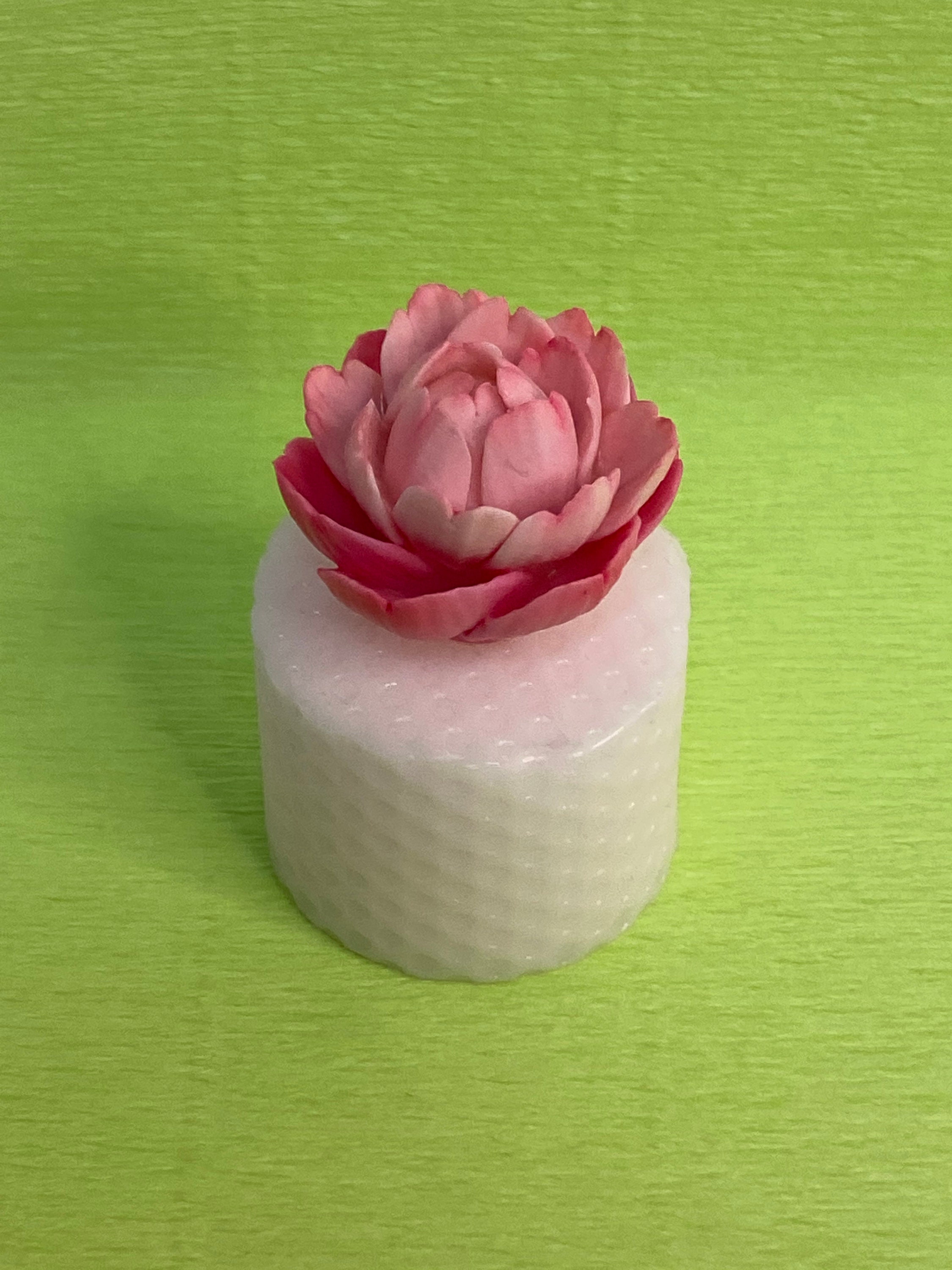 Rose Peony Candle Silicone Mold, Lotus Tulip Soap Mold, Flower