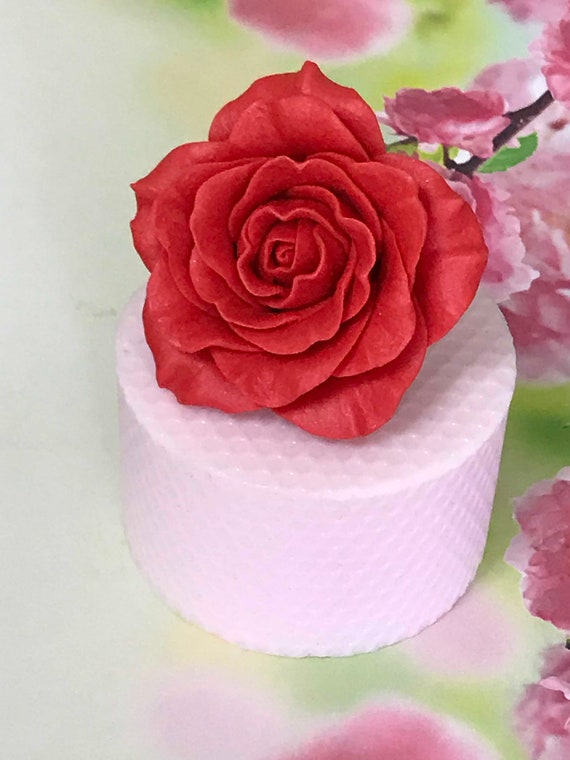 Rose Mold Flower Silicone Mold Flower Soap Mold Melt and Pour Soap Molds  Rose Soap Favors Cold Process Soap Rose Molds Silicone Candle Molds 