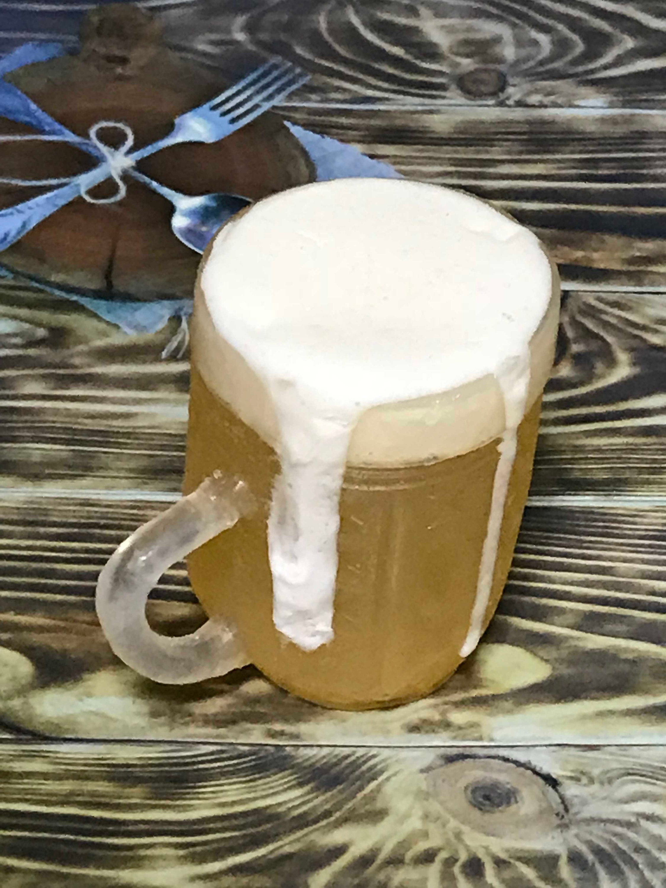 QT0168 PRZY silicone glass cup mold Beer mug mold handmade soap