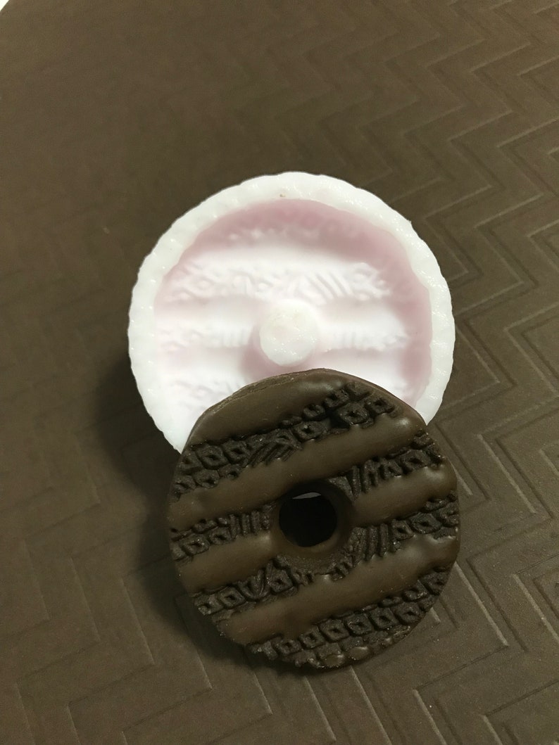 Fudge stripes cookie mold soap mold food mold bakery mold soap molds silicone polymer clay molds bakery molds cookie press molds clay mold