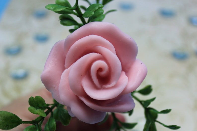 Rose Bud Big Flower Silicone Mold Soap Molds 3D Rose Bud Mold Etsy