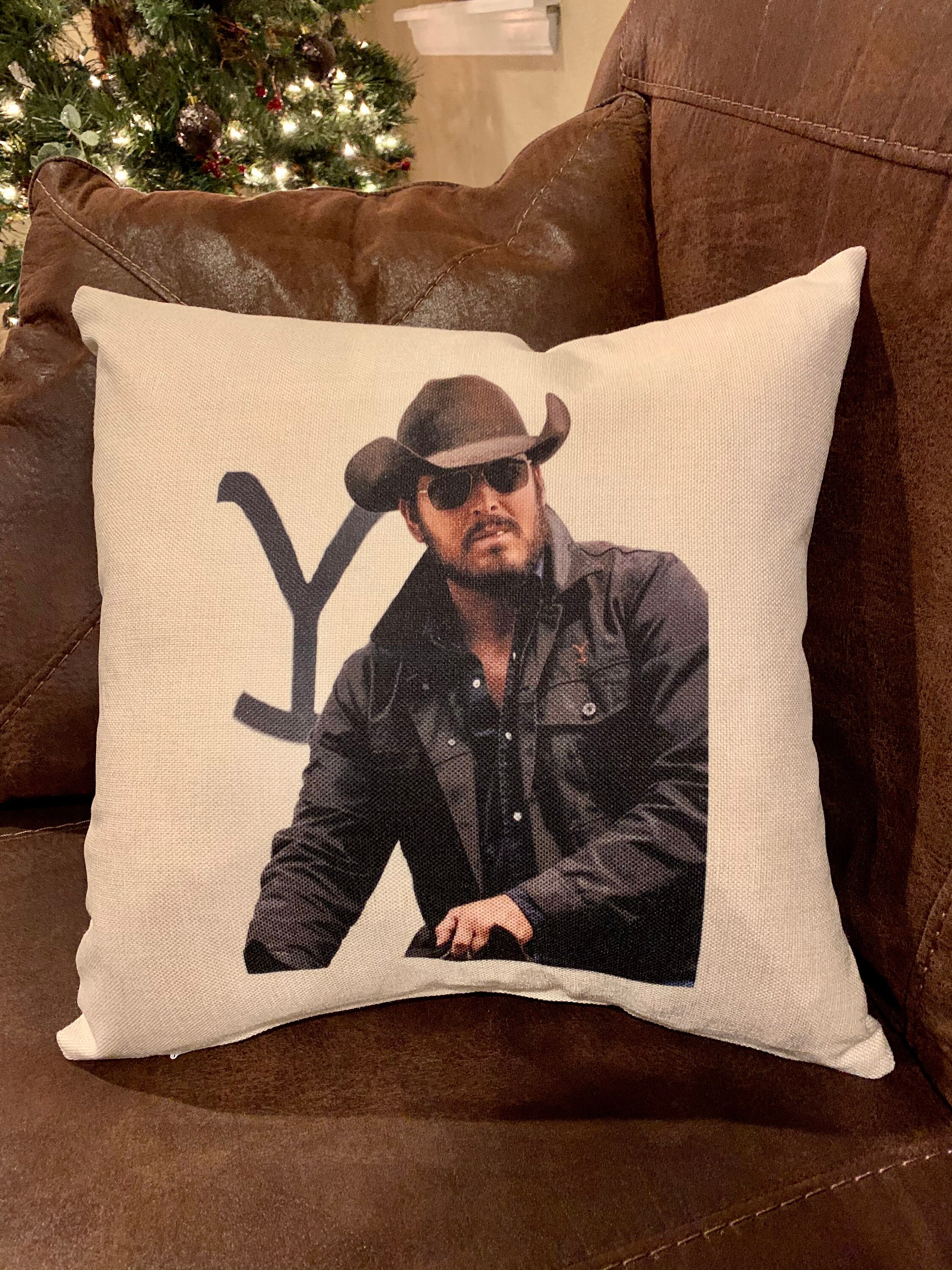 Rip Wheeler Yellowstone pillow Etsy