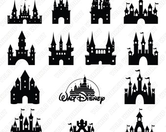 Download Disney castle svg | Etsy