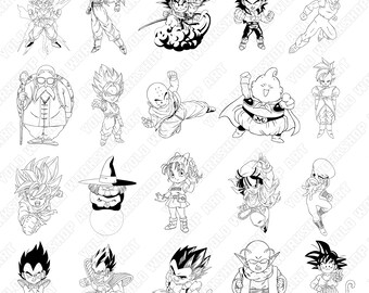 Download Dragon ball svg | Etsy
