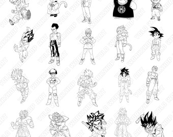 Download Dragon ball svg | Etsy