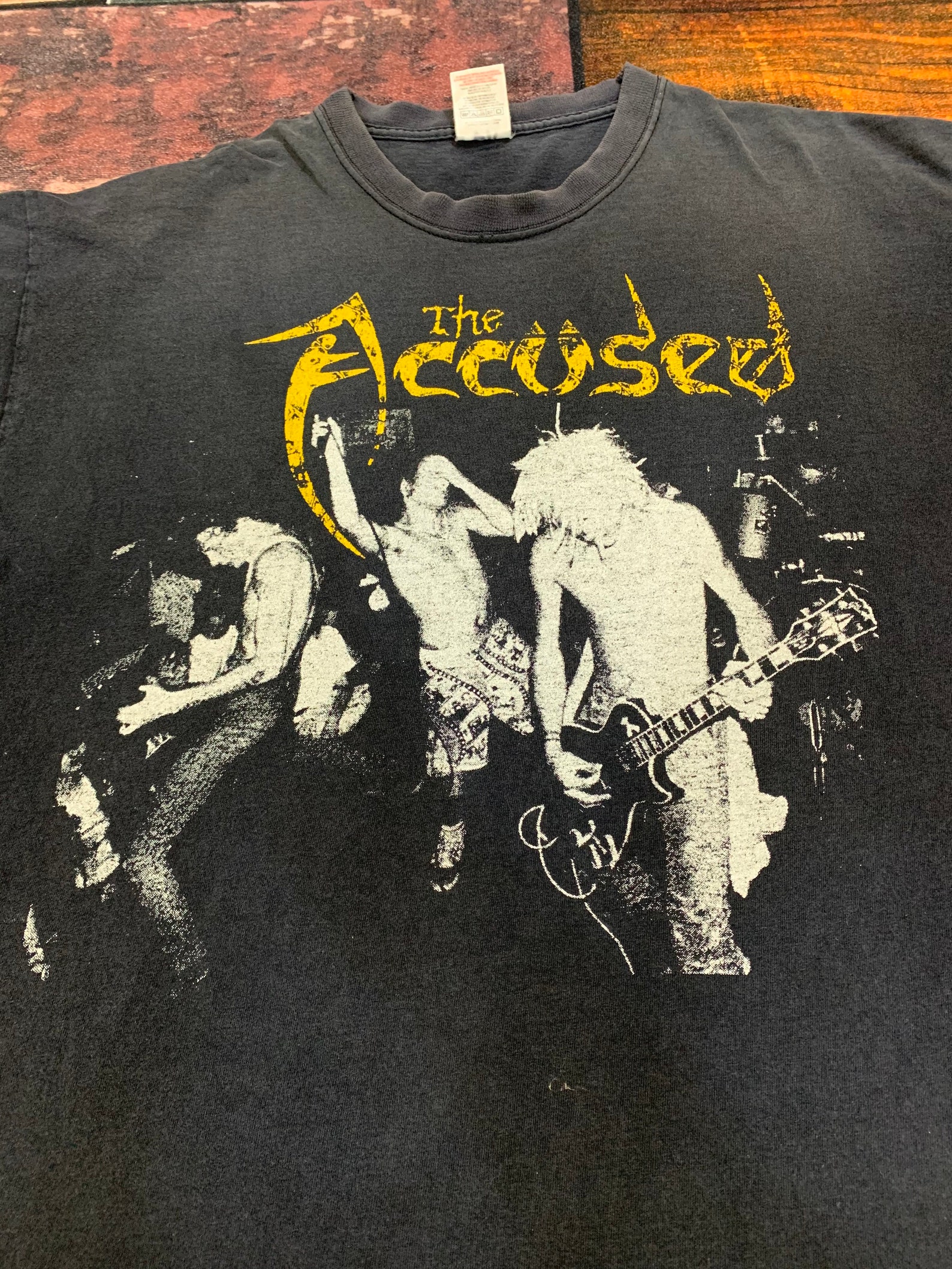 the accused band shirt